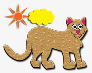 Interactive Pet Mountain Lion - Cartoon