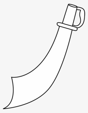 Sword Clipart Pirate Sword - Crescent