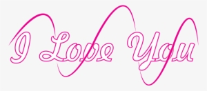 I Love You Png Free Download - Love You Png Text
