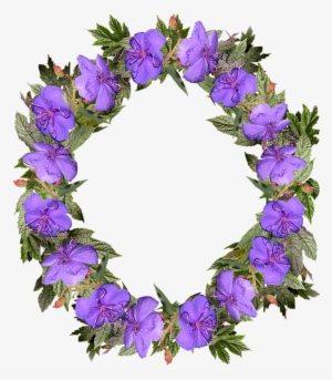 Wreath, Flowers, Frame, Decoration, Nature - Wreath