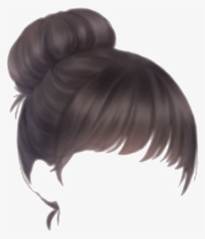 Hair Bun Png Clipart Free Download - Suits