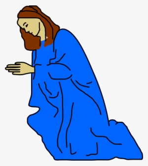 Praying Asking God Clip Art At Clker - Mary Praying Clipart