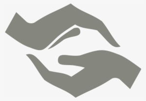 Your Support - Hands Icon Png Grey