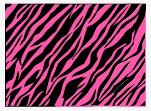 Pink Zebra Print Backgrounds - Black And Pink Zebra Print Transparent ...