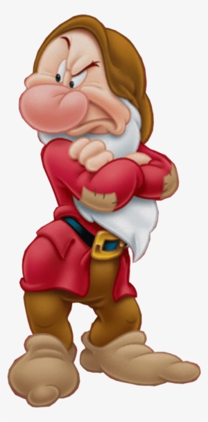 Grumpy Snow White Dwarf Png - Grumpy Dwarf