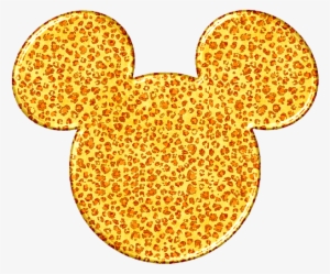 Disney Mickey Mouse Ears Leopard Print Clipart - Animal Print Mickey