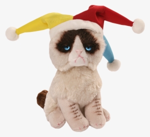 Grumpy - Grumpy Cat Jester Plush Stuffed Animal Toy