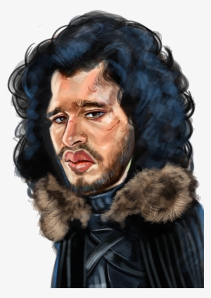 Jon Snow Caricature By Erolart - Jon Snow Caricature