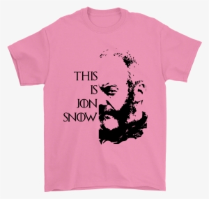 This Is Jon Snow Mens/womens T-shirt - Death Metal Werewolf Care Bear