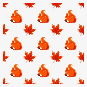 Squirrel Pattern Clipart Squirrel Clip Art - Illustration