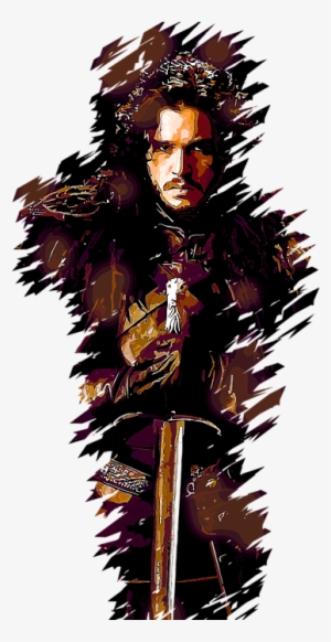 Bleed Area May Not Be Visible - Jon Snow Game Of Thrones Kit Harrington #2 Signed Mounted