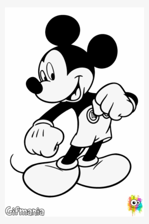 Dibujo De Mickey Mouse Para Pintar Mickey Mouse Coloring Pages Transparent Png 480x7 Free Download On Nicepng