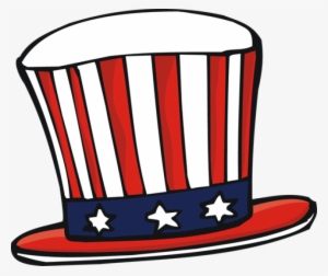 Uncle Sam Top Hat - Uncle Sam Hat Transparent