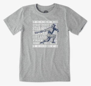 Boys Brave Baseball Crusher Tee - Omaha Shirt