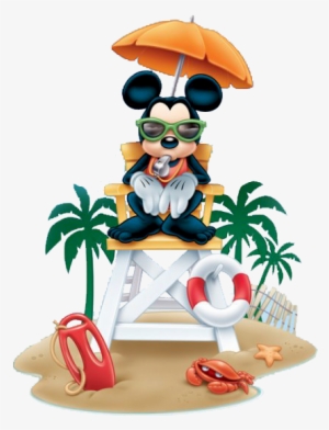 Mickey Minnie Luau Pinterest Disney - Lifeguard Clipart