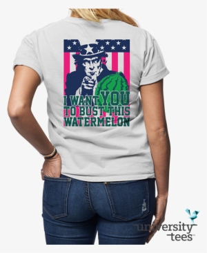 Uncle Sam Wants You To Have Kickass Shirts For Watermelon - Watermelon Bash Shirt Design