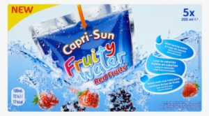 Capri Sun Fruity Water Is Available In 10x200ml Multipacks, - Capri-sun Fruity Water Blackcurrant
