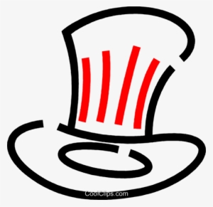 Uncle Sam's Hat Vektor Clipart Bild Vc049208 Coolclips