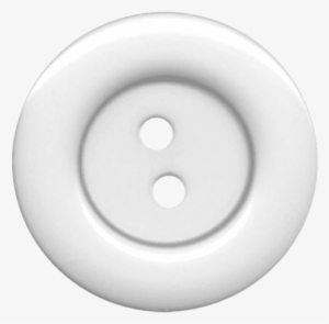 Free Png White Cloth Button With 2 Hole Png Images - Circle