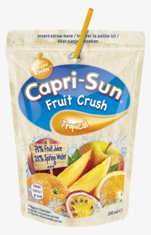 Fruit Crush De Capri-sun - Capri Sun Fruit Crush Tropical 5 X 200ml