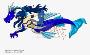 Beast Fusion Sea Siren By Zephyros Phoenix-d4a5qiy - Illustration