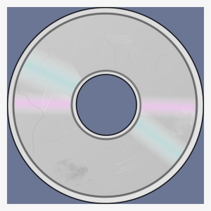 This Free Icons Png Design Of Damaged Compact Disc