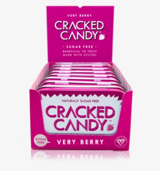 New Very Berry 8 Pack - Cracked Candy Cinnamon Sweetened 1.76 Oz Tin - Pack