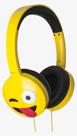 Jam Audio Jamoji Just Kidding On-ear Headphones - Emoji Headphones