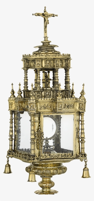 16th Century Spanish Silver Gilt Monstrance - Silver