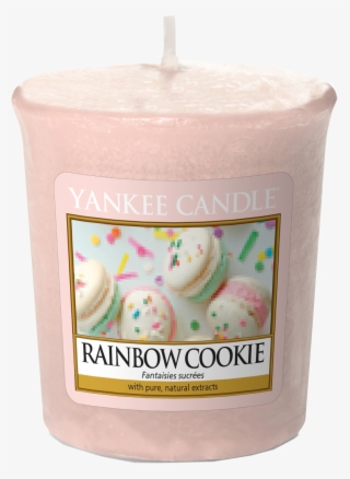 Votive Rainbow Cookie Ok Png - Yankee Candle Rainbow Cookie
