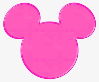 Mickey The Walt Disney - Pink Minnie Mouse Head