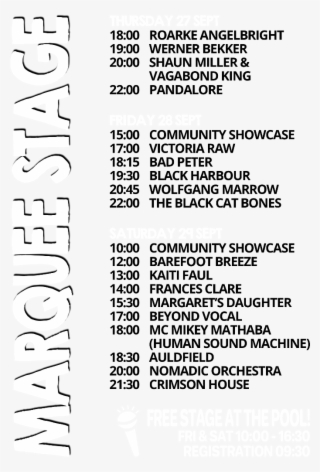 Programme - Festival