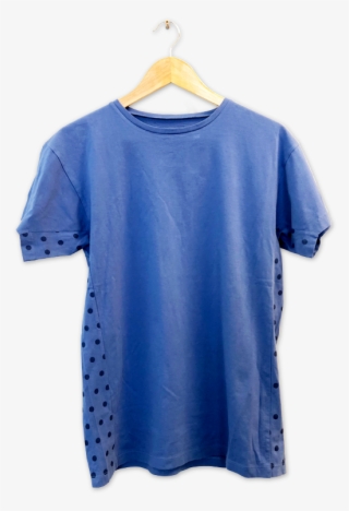 Weareabnormal Blue Polkadot T-shirt