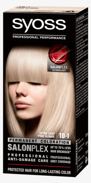 Syoss Com Color Salonplex 10 1 Extra Light Pure Blonde - Syoss Brown Hair Color
