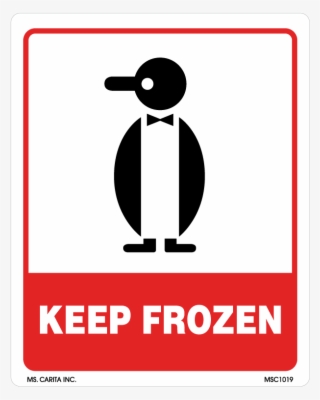 Keep Frozen Labels - Labelmaster Jr8 Keep Frozen Label,paper,3"x3",pk500