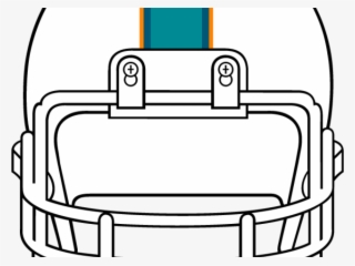 Helmet Clipart Miami Dolphins - Clip Art