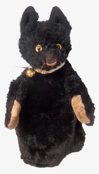 Cute Black Cat Puppet 1930's Cute Black Cats, Ruby - Cat