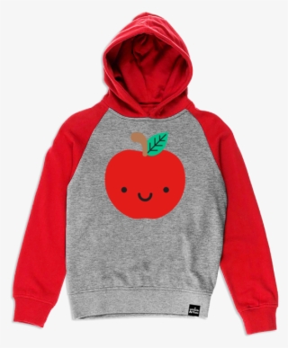 Kawaii Apple Hooded Sweatshirt