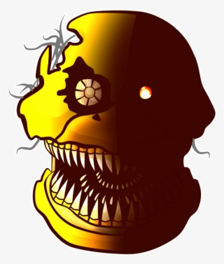 Nightmare Chica Icon Five Nights At Freddy S 4 By Elenathehobbit-d8xrqev