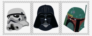 Postage Stamp Collection - Darth Vader