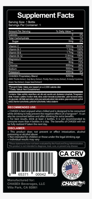 Chaseit Orange Splash- 6/12/24 Pack - Cosmetics