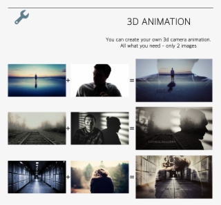 3d Double Exposure After Effects Templates