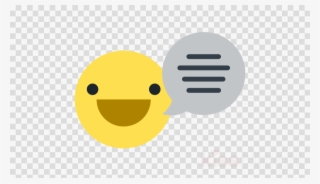 Emoji With Speech Bubble Clipart Emoji Emoticon Speech - Warning Icon Png