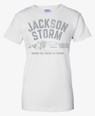 Disney Pixar Jackson Storm Taking Circuit Graphic Women - Classic Hip Hop T Shirt