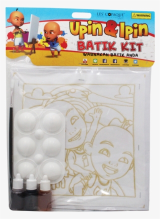 Batik Kit Upin Ipin Store Png Batik Ipin - Upin Ipin