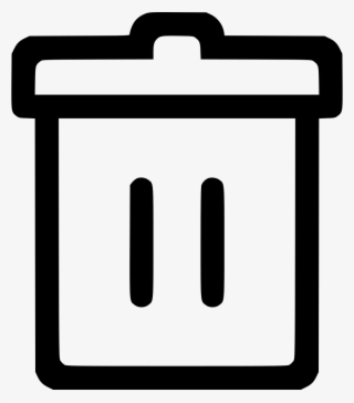 trashcan svg png icon free download - scalable vector graphics