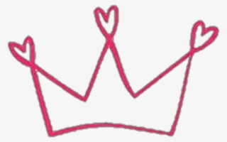 Crown Tumblr Hearts Love Aesthetic Sticker Picsart