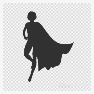 Superhero Silhouette Png Clipart Silhouette Superhero - Vector Graphics