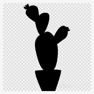 Cactus Silhouette Png Clipart Cactus Clip Art - Baby Boss