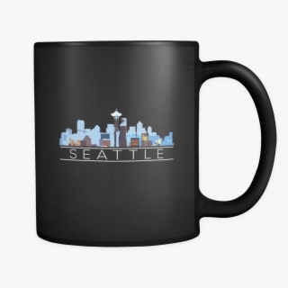Seattle Washington Downtown City Skyline Souvenir Travel - Bad Day Coffee Good Day Coffee